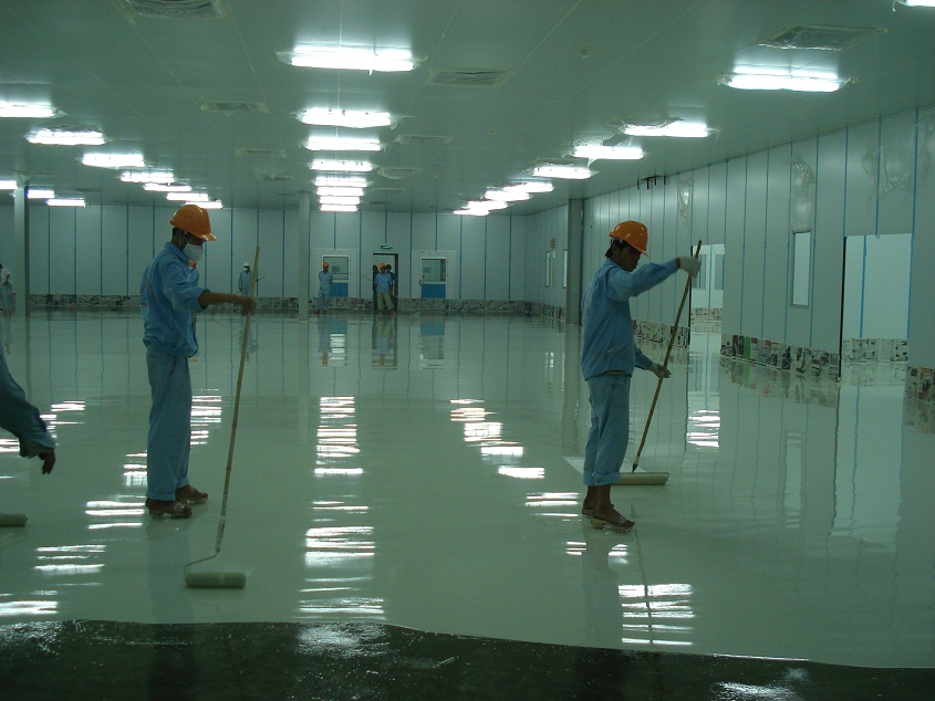 thi công sơn Epoxy