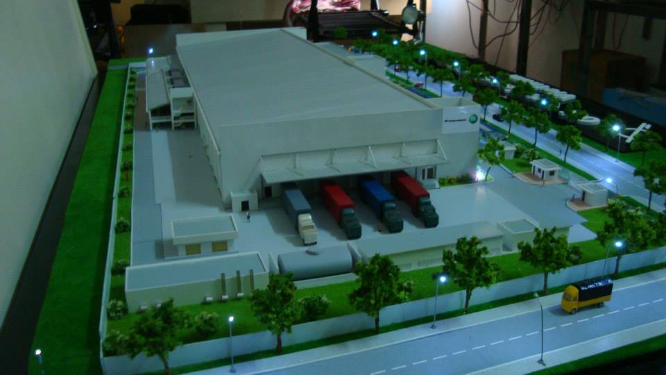 thiết kế mô hình nhà xưởng