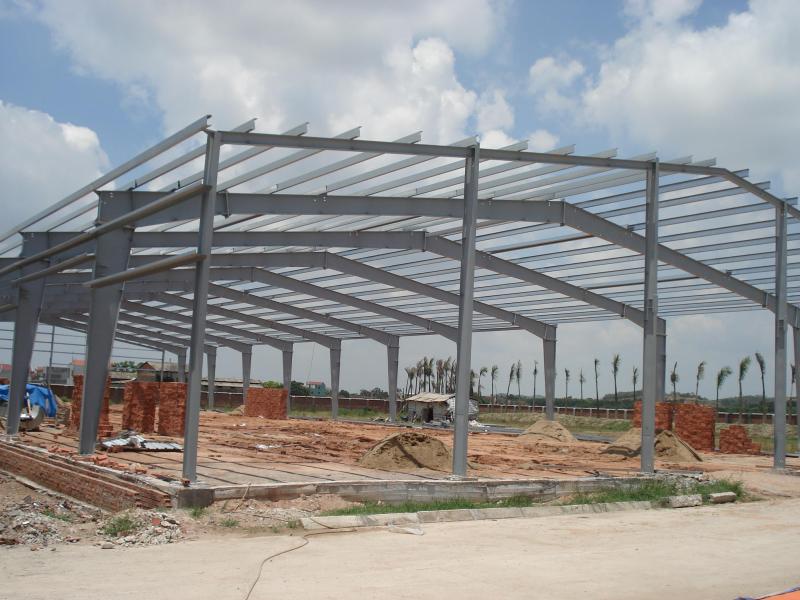 thi công nhà xưởng tại cà mau