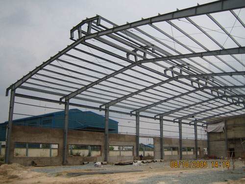 Xây dựng nhà xưởng tại Long An